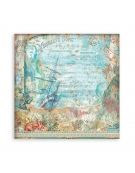 Scrapbooking paper Set 10pcs "Songs of the Sea" - Stamperia