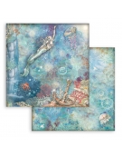 Scrapbooking paper Set 10pcs "Songs of the Sea" - Stamperia