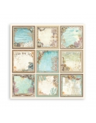 Scrapbooking paper Set 10pcs "Songs of the Sea" - Stamperia