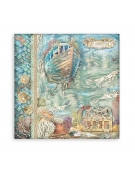 Scrapbooking paper Set 10pcs "Songs of the Sea" - Stamperia