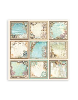 10 Χαρτιά Scrapbooking 20x20cm "Songs of the Sea" - Stamperia