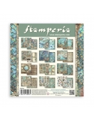 10 Χαρτιά Scrapbooking 20x20cm "Songs of the Sea" - Stamperia