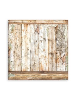 Scrapbooking paper 20x20cm Set 10pcs "Backgrounds Selection - Songs of the Sea" - Stamperia