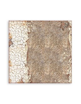 Scrapbooking paper 20x20cm Set 10pcs "Backgrounds Selection - Songs of the Sea" - Stamperia