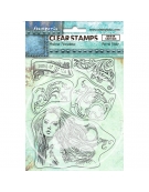 Σφραγίδα Ακρυλική 14x18cm "Songs of the Sea mermaid" - Stamperia