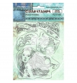 Σφραγίδα Ακρυλική 14x18cm "Songs of the Sea mermaid" - Stamperia
