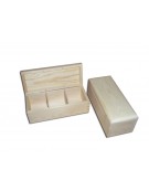 Wooden Tea Box - 3 Compartments 22x9x8cm