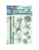 Acrylic Stamp 14x18cm "Songs of the Sea shells" - Stamperia