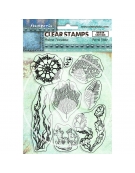 Acrylic Stamp 14x18cm "Songs of the Sea corals" - Stamperia