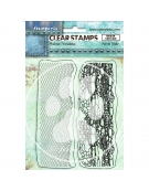 Acrylic Stamp 14x18cm "Songs of the Sea double border" - Stamperia