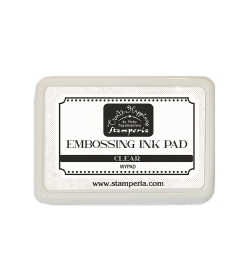 Embossing pad Transparent Create Happiness  - Stamperia