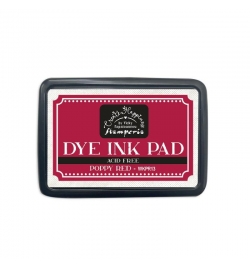 Μελάνι Dye Ink Pad Stamperia - Poppy Red