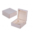 Wooden Box Square 10x10x5cm