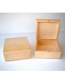 Wooden Box Square 13x13x6cm