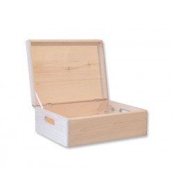 Wooden Treasure Box 40x30x15cm