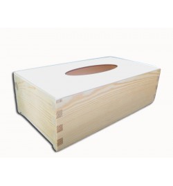 Ξύλινο Κουτί για Χαρτομάντηλα 25.5x13.5x8.5cm