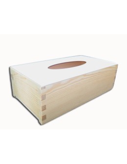 Ξύλινο Κουτί για Χαρτομάντηλα 25.5x13.5x8.5cm