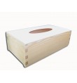 Wooden Tissue Box  25.5x13.5x8.5cm