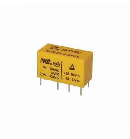 Relay 5V DC 1A 2P DSY2Y-S-205L