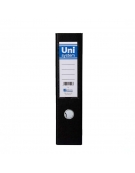 Uni Box File A4 Lever Arch File 75mm - Black