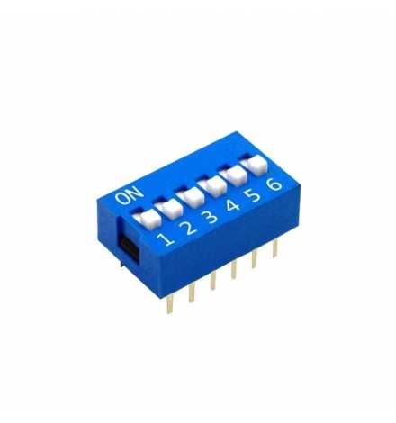 DIP Switch - 6 Position