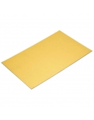 Acrylic sheet 3mm 40x60cm for engraving Gold on Black