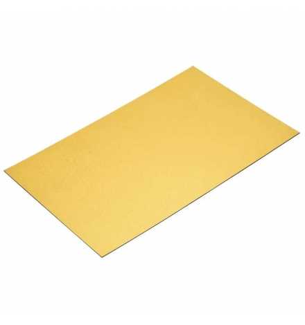 Acrylic sheet 3mm 40x60cm for engraving Gold on Black