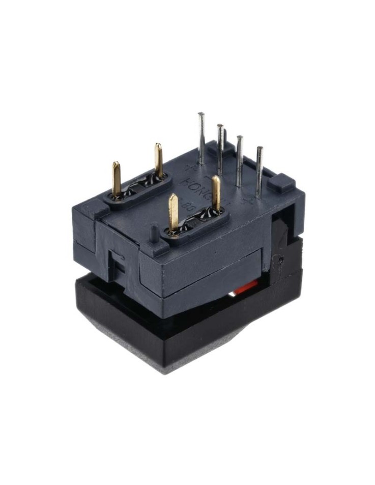 Miniature Tact Button Momentary Switch 2xRed LED 24V 12mA