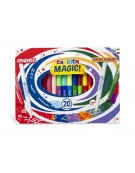 Μαρκαδόροι 2 χρωμάτων Magic 20pcs - Carioca