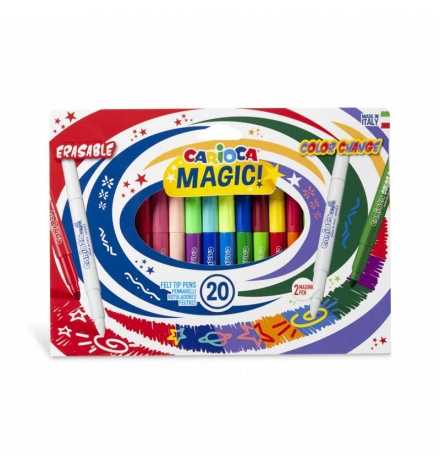 Magic Felt Tip Markers 20pcs - Carioca