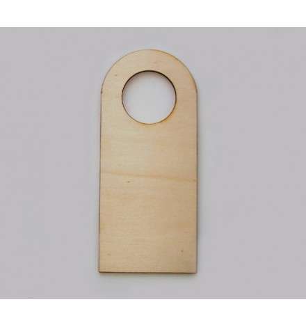 wooden Door Hanger 9x21cm