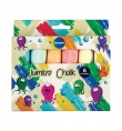 Κιμωλίες Χρωματιστές  Jumbo 6pcs Centrum