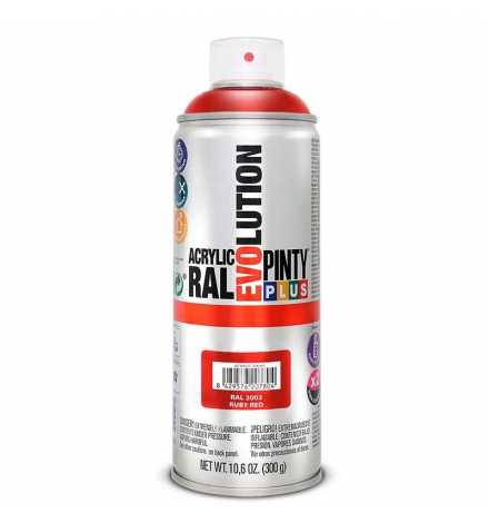 Paint Spray Evolution - Ruby Red