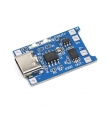 Lithium Battery Charger and Protection Module 1A USB-C - TP4056