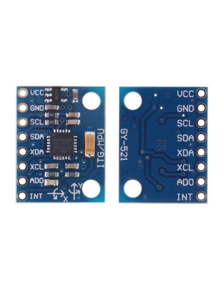 Επιταχυνσιόμετρο & Γυροσκόπιο 3 Αξόνων IMU - MPU6050