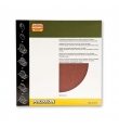Self Adhesive Sanding Disc 250mm 80g (5pcs)