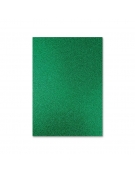 Card Sheet A4 330gsm Glitter Green