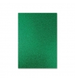 Card Sheet A4 330gsm Glitter Green