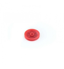 Πλαστική τροχαλία 25mm Δ - 4mm Τ