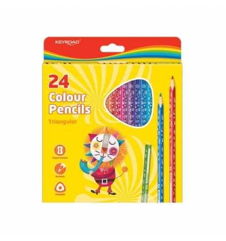 Pencils Colored Set 24pcs - Keyroad