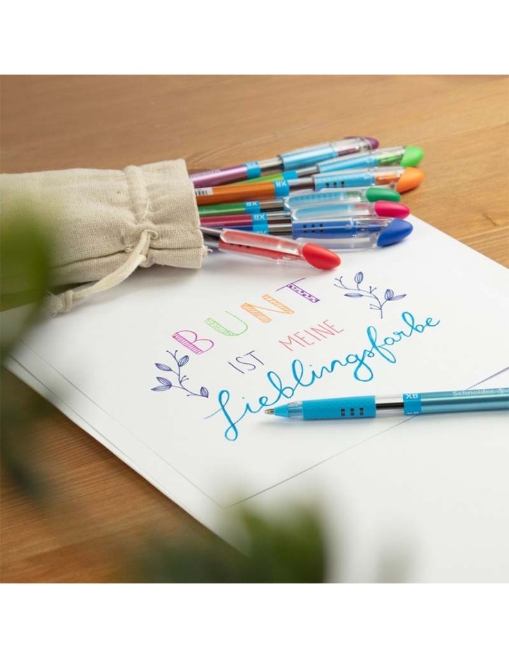 Σετ 8 πέννες / στυλό Ballpoint Slider Basic XB
