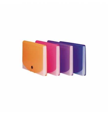 Expanding File 12 Pocket Plastic A4 Blue
