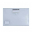 Document Wallet A4 Transparent 280mic with name card Bull