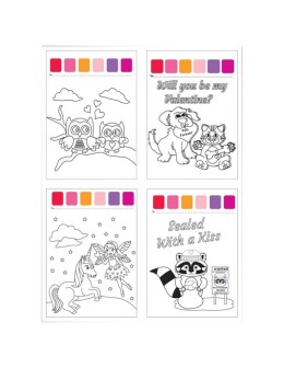 Water Colouring Book 4sheets Animals Centrum