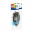 Feathers 14-16cm 3pcs - Peacock