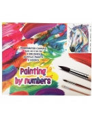 Painting by numbers on Canvas Set Unicorn