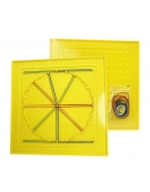 Geoboard Double Sided 27x27cm Set 5pcs