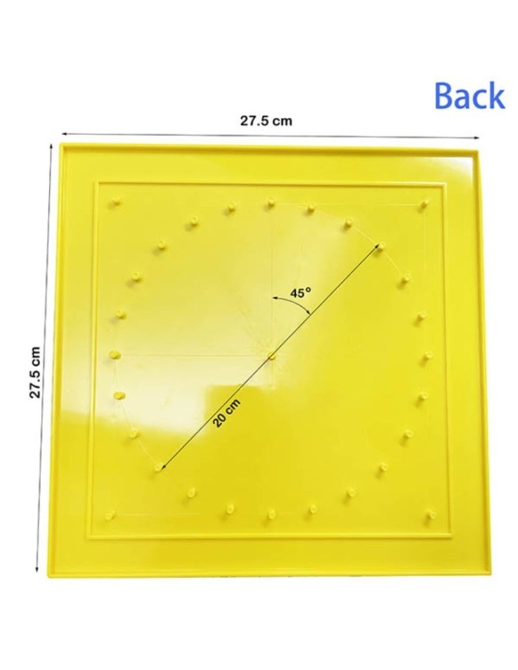 Geoboard Double Sided 27x27cm