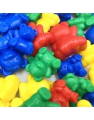 Αρκουδάκια Μετρητές σε 3 Μεγέθη - 96pcs