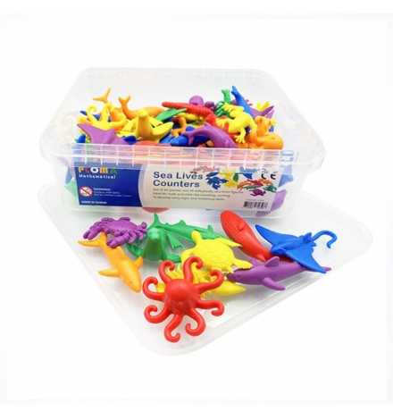 Θαλάσσια Ζωή Μετρητές - 84pcs
